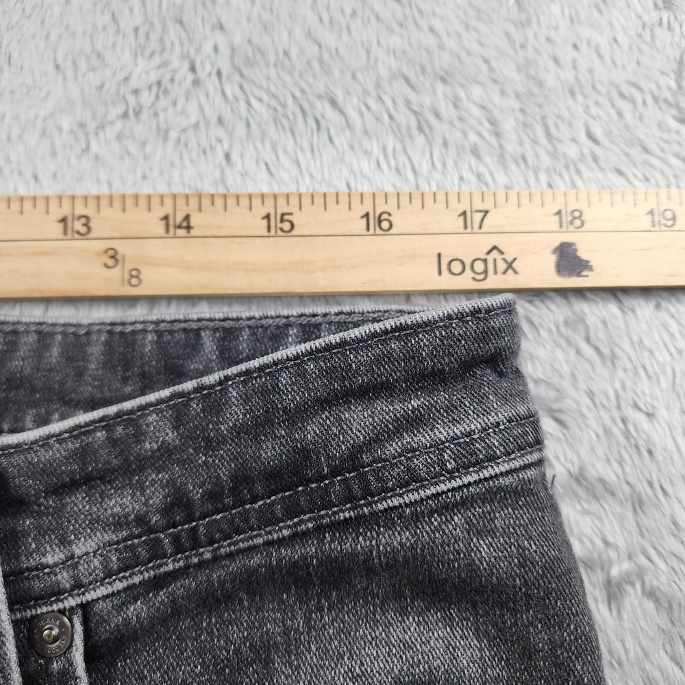 AG Adriano Goldschmied Jeans Mens 34x33 Gray Everett Slim Straight Stretch Faded - Picture 6 of 13